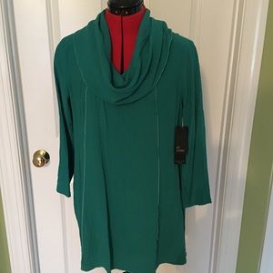 Ali miles cowl neck tunic